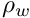 $\rho_w$