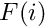 $F(i)$