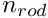 $n_{rod}$