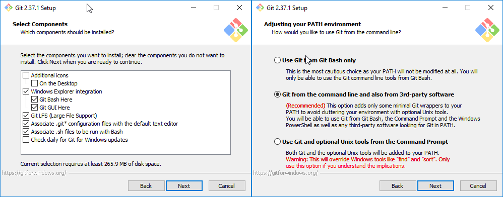 Installing Git in Windows